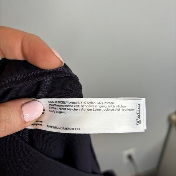 Eileen Fisher Washable Flex Ponte Stretchy Pant - Picture 7 of 8